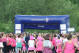 The last few participants head towards the start line in Chester's Race for Life
