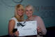 Emma, finalist in Total People's award for Advanced Apprentice of the Year, and Jane, Salon Vie's Art Director